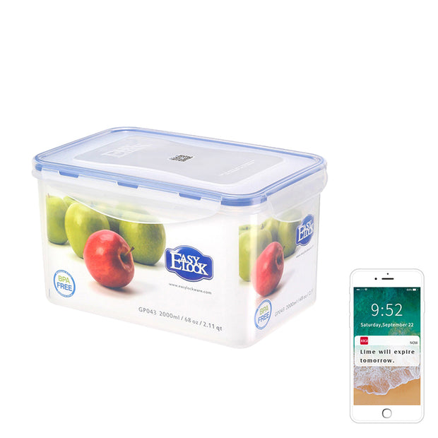 Buy 1 Litre Lock and & N Lock Plastic Food Box Airtight Watertight