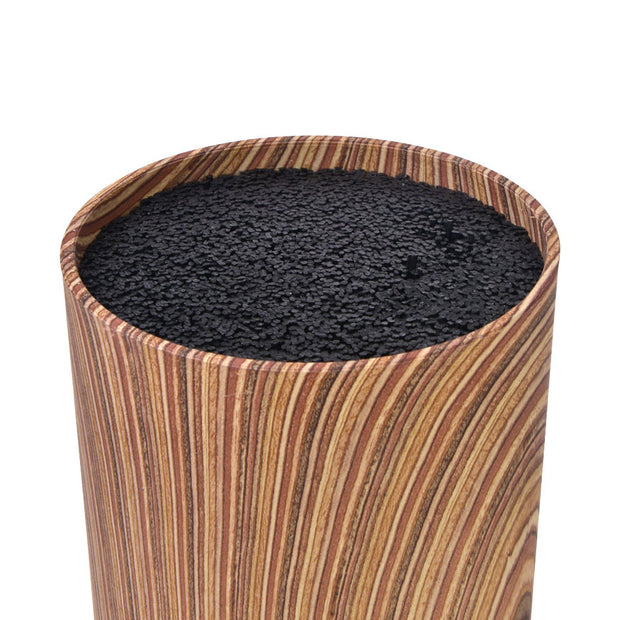 22cm Brown Wooden Knife Holder