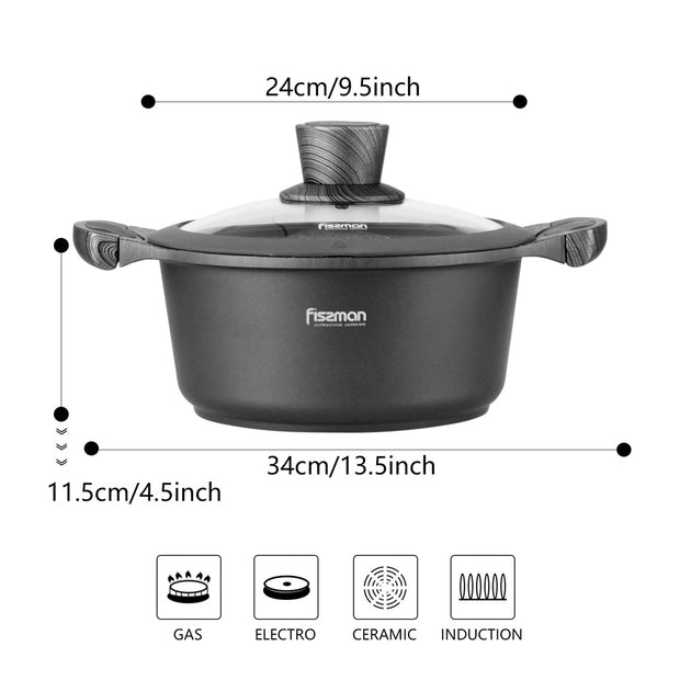 24cm Prestige Series Stockpot - 4.3L
