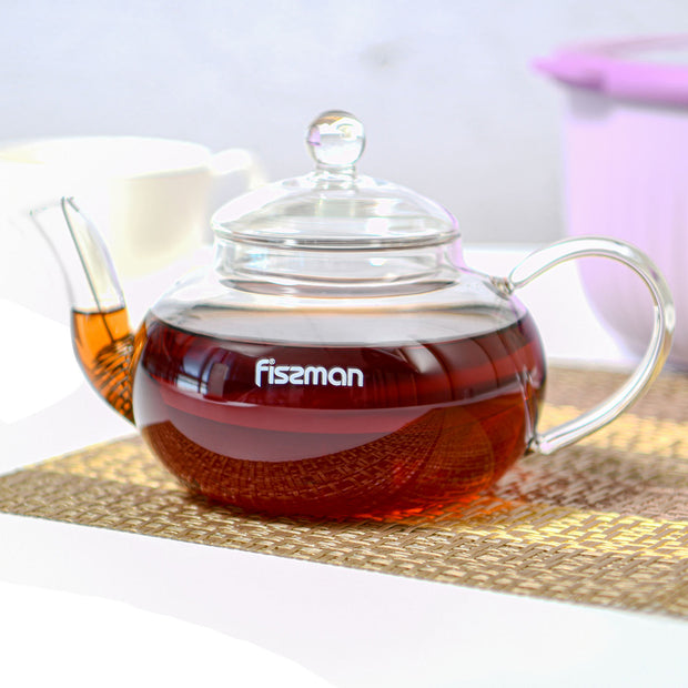 Tea Pot with Steel Infuser Filter - 600ml