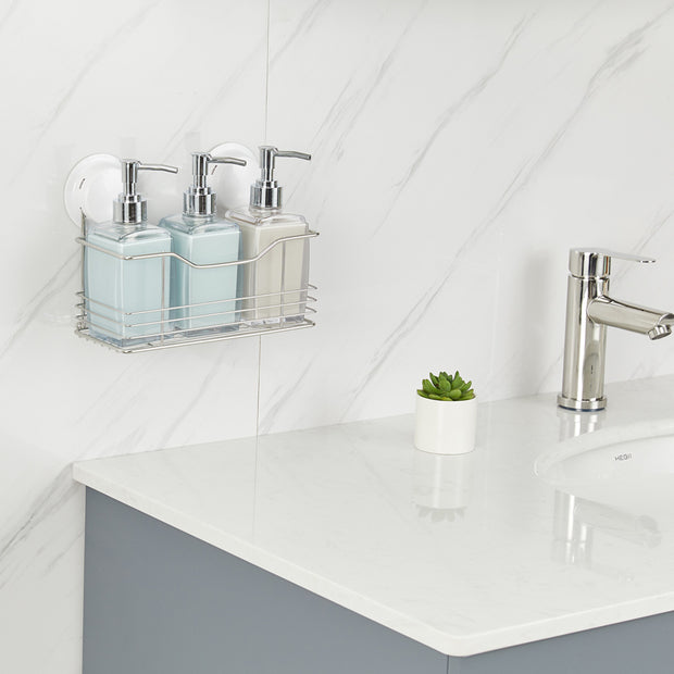 Suction Bathroom Shower Bottles Shelf