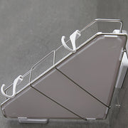 Suction Corner Shower Caddy with Hooks
