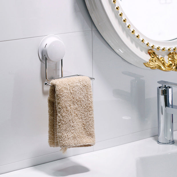 Suction Hand Towel & Toilet Paper Holder