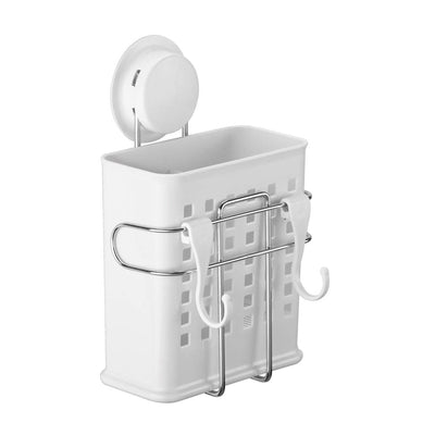 Suction Utensil Holder with Hooks