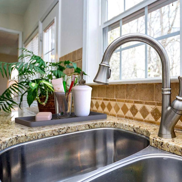 Multipurpose Long Sink Organizer - Grey