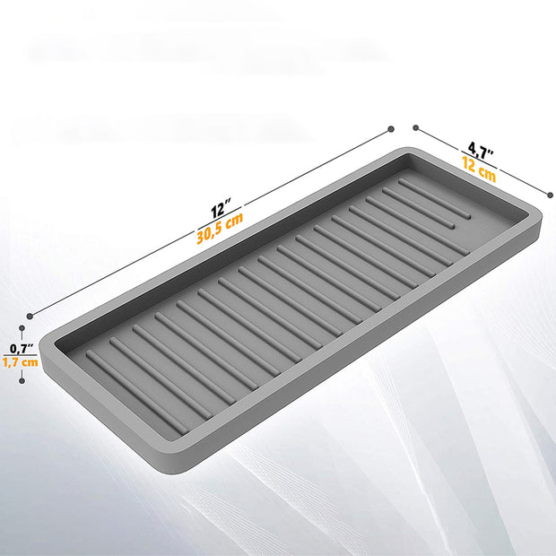 Multipurpose Long Sink Organizer - Grey