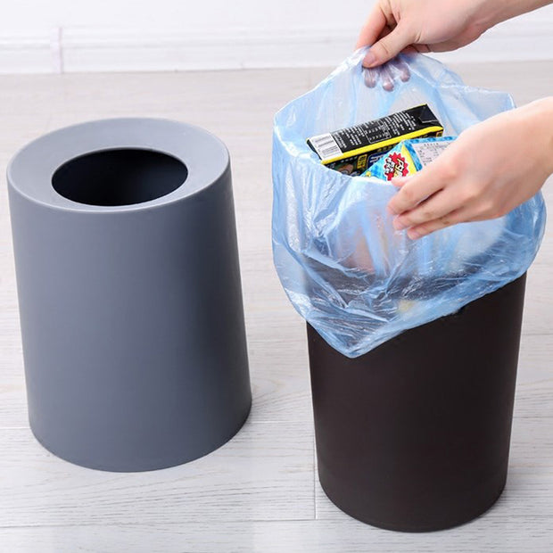 Grey Large Matte Thrash Bin (12L) 2 Layers