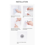 Shaver Holder (Stick On) Installation