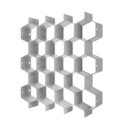 Honeycomb Drawer Divider - Grey