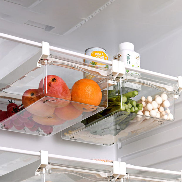 Hook On Fridge Clear Drawer