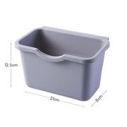 Small Hanging Waste Bin - Grey