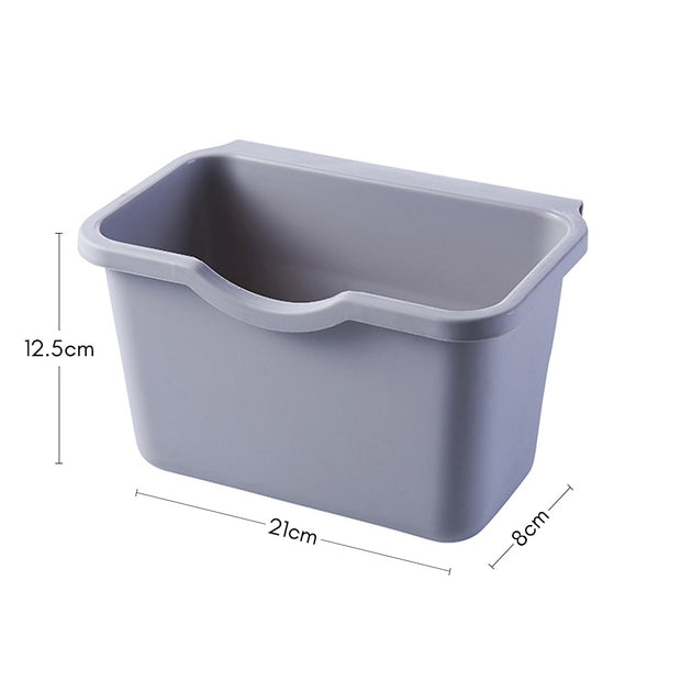 Small Hanging Waste Bin - Grey