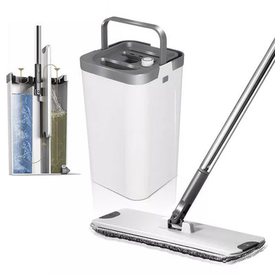 Mop X Flat Floor Mop and Bucket Set