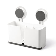 Bathroom Holder with Drainer Tray (Stick On)