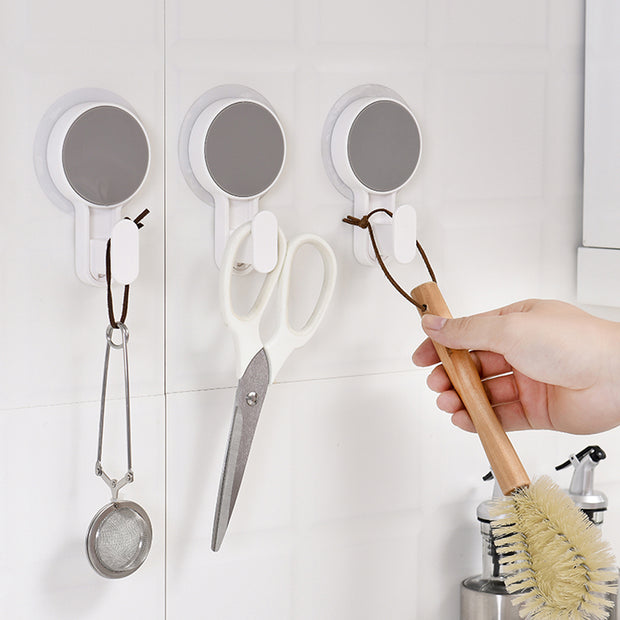 Single Hook (Stick On) with Kitchen Accessories