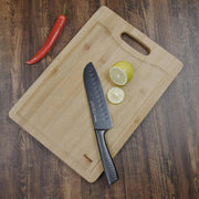 Rectangle Bamboo Cutting Board with Handle, Medium - 38*27cm