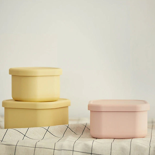 Silicone Container - Warm Pink