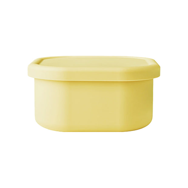 Silicone Container - Cream Yellow