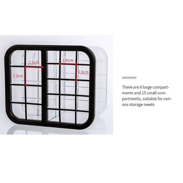 Cosmetic Organizer with Top Grids