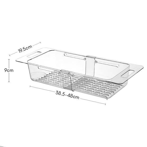 Adjustable Sink Basket - Clear