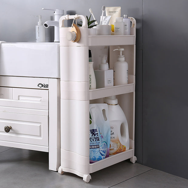3 Layer Slim Shelf Beside Bathroom Basin