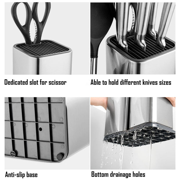 Stainless Steel 8inch Knives Holder