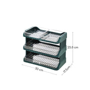 Multi Layer Steamboat Tray - Green