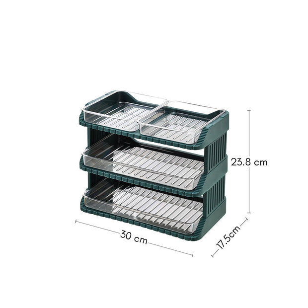 Multi Layer Steamboat Tray - Green