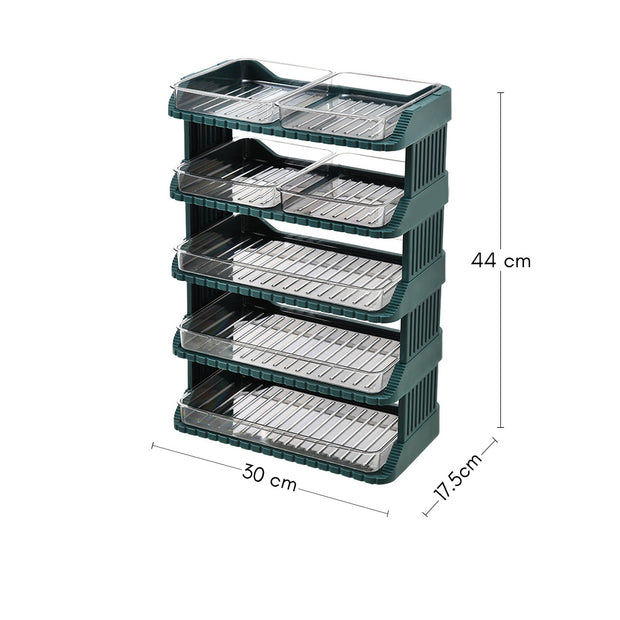 Multi Layer Steamboat Tray - Green