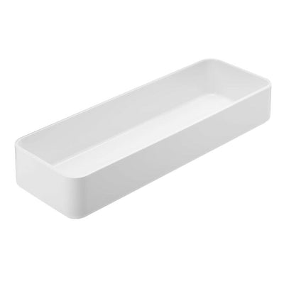 Stackable White Drawer Organizer - Large