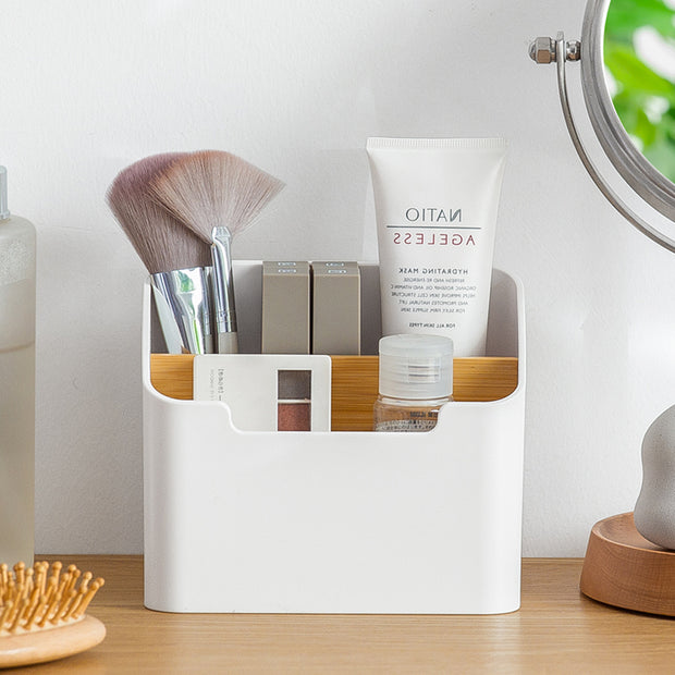 Storage Organizer with Bamboo Divider