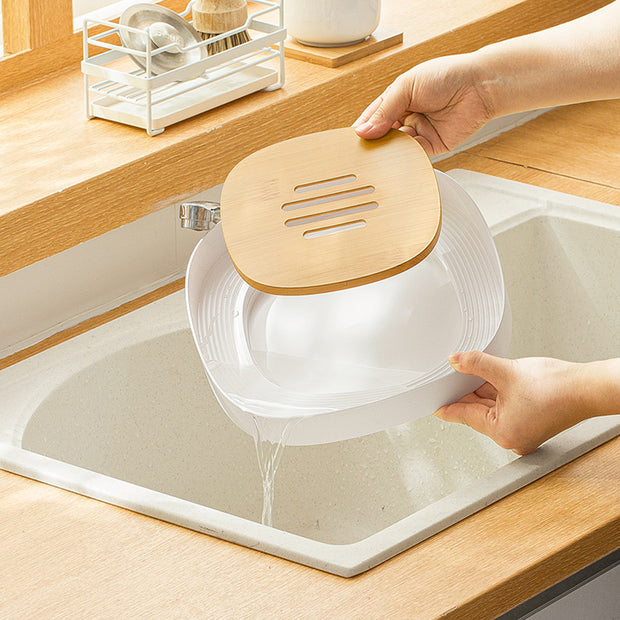 Storage Tray with Drainer