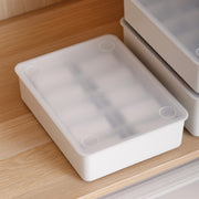 Stackable 10 Grids Box Organizer - White