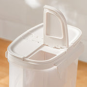 4 Compartments Food Storage Container - White