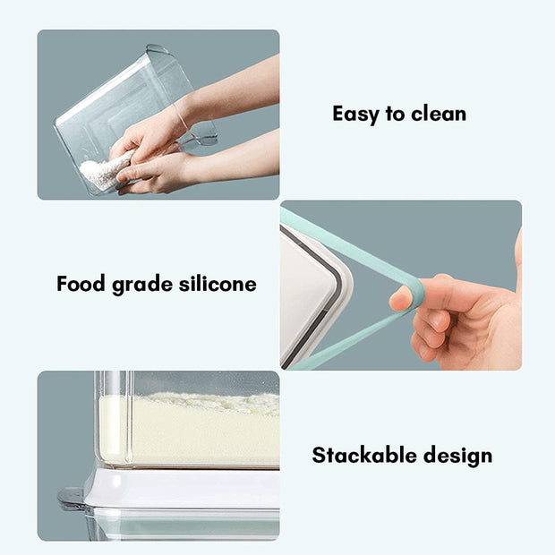 Airtight Milk Powder Container - 2300ml