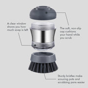 Soap Dispensing Brush