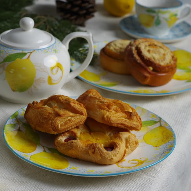 CAPRI Porcelain 4pcs Plates - 8inch