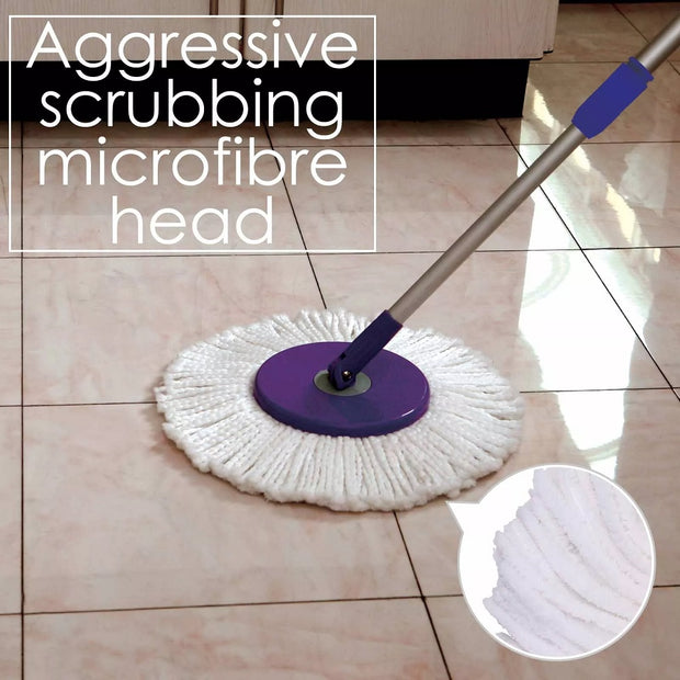 White Magic Microfibre Extra Power Mop Head