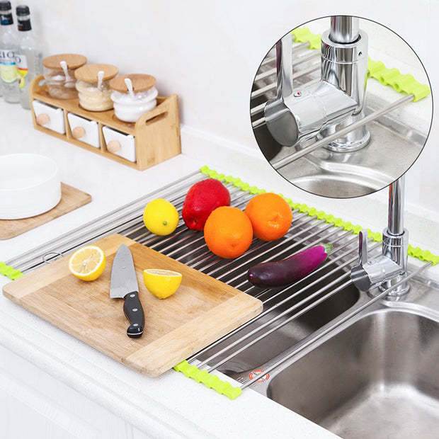 Sink basin rack online