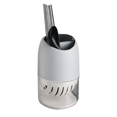 Circular Utensil Holder - Grey