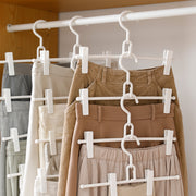 2pcs Hanger with Clip - White