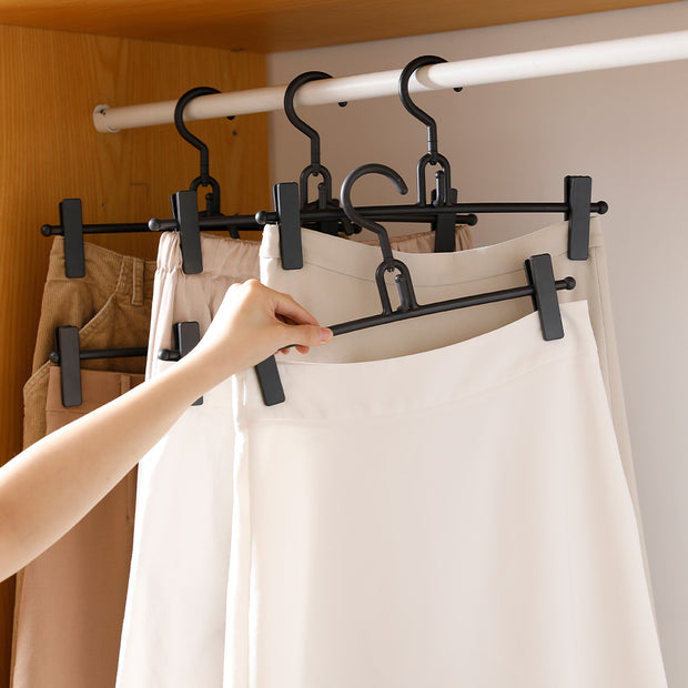 2pcs Hanger with Clip - Black