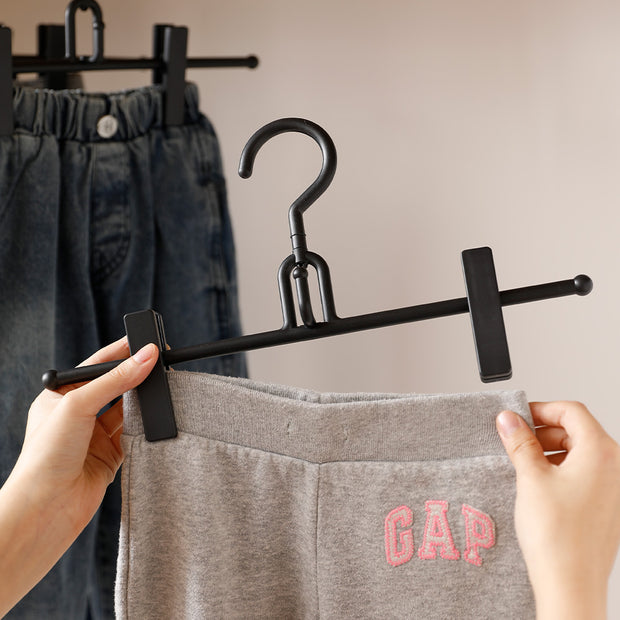 2pcs Hanger with Clip - Black