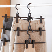 2pcs Hanger with Clip - Black