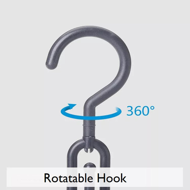 2pcs Hanger with Clip - White